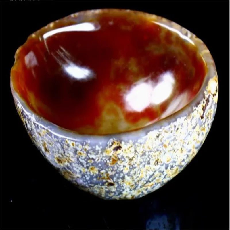 Agate pierre - Bol de Sardonyx - Aurenergie FitYoga