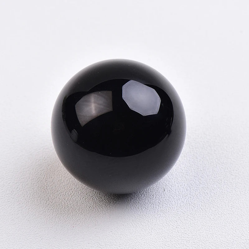 Boule de cristal obsidienne
