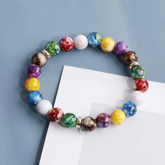 Bracelet pierre naturelle | 7 chakras - Aurenergie FitYoga
