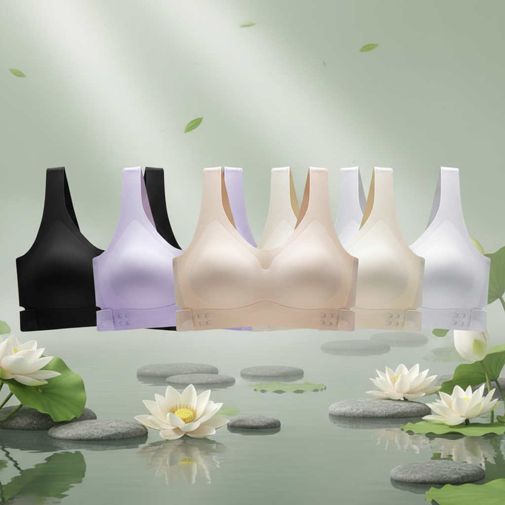 Brassiere yoga coloris disponibles fond zen lotus