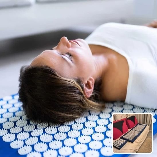 Tapis d acupression homme anti stress