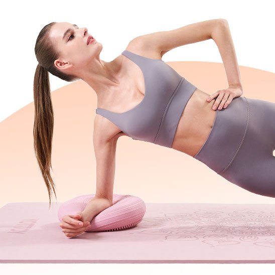 Tapis pilates femme yoga