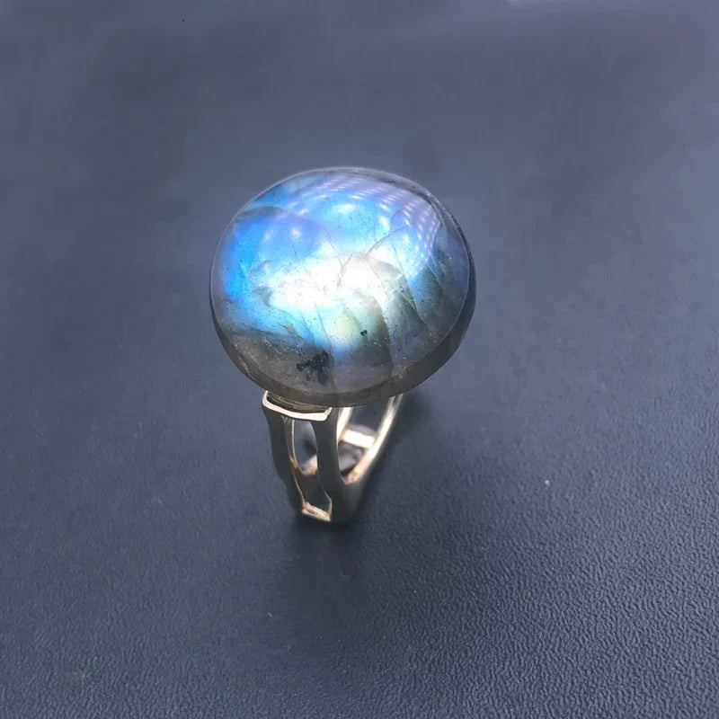 Labradorite - Bague argent