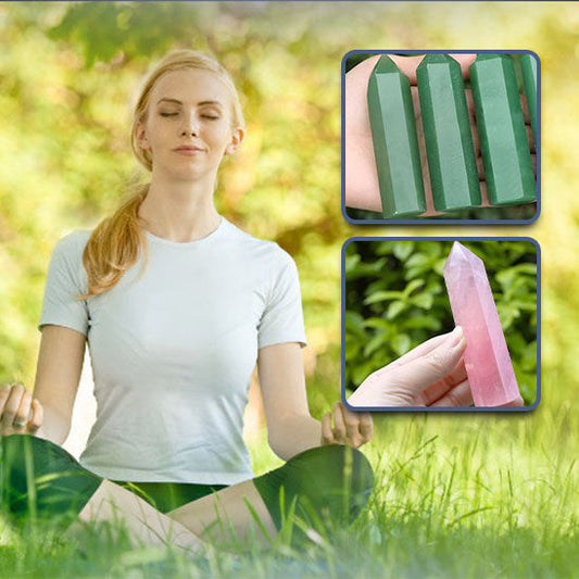 pierre naturelle 7 chakras yoga