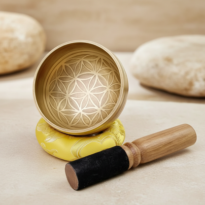 Bol yoga fleur de vie – vibrations et méditation profonde