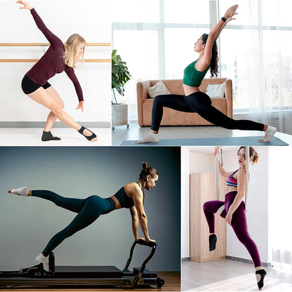 Chaussettes yoga femme polyvalentes - ballet Pilates yoga danse pole dance