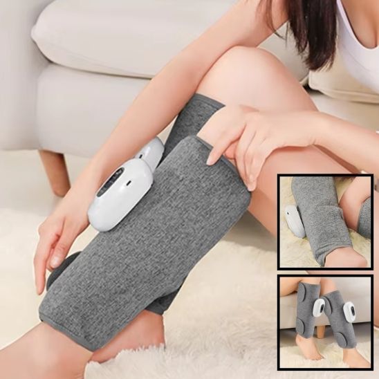 Appareil de massage vibrant électrique pour jambe stimule la circulation  sanguine drainage lymphatique relaxant anti-stress jambes légères