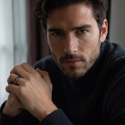 Bague homme mystérieux élégant