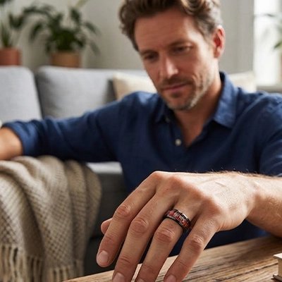 Bague homme quotidien
