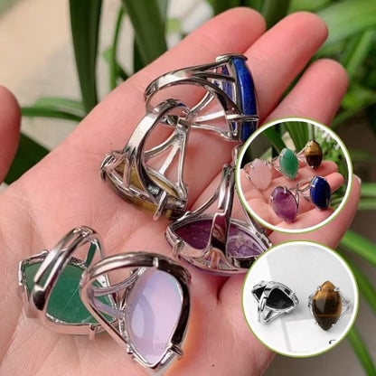 Bague pierre naturelle | Anti-stress - Aurenergie FitYoga