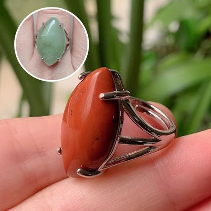 Bague pierre naturelle | Anti-stress - Aurenergie FitYoga