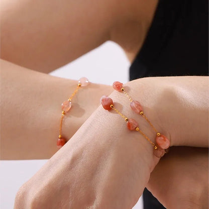 Bijoux acier inoxydable - Agate - Aurenergie FitYoga
