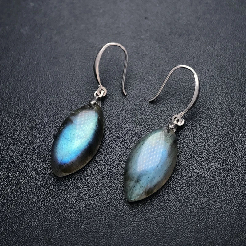 Boucles d'oreilles - Labradorite - Aurenergie FitYoga