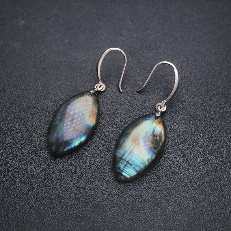 Boucles d'oreilles - Labradorite - Aurenergie FitYoga