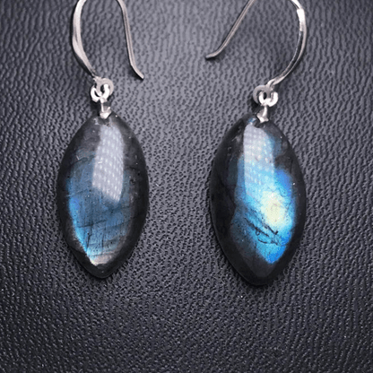 Boucles d'oreilles - Labradorite - Aurenergie FitYoga