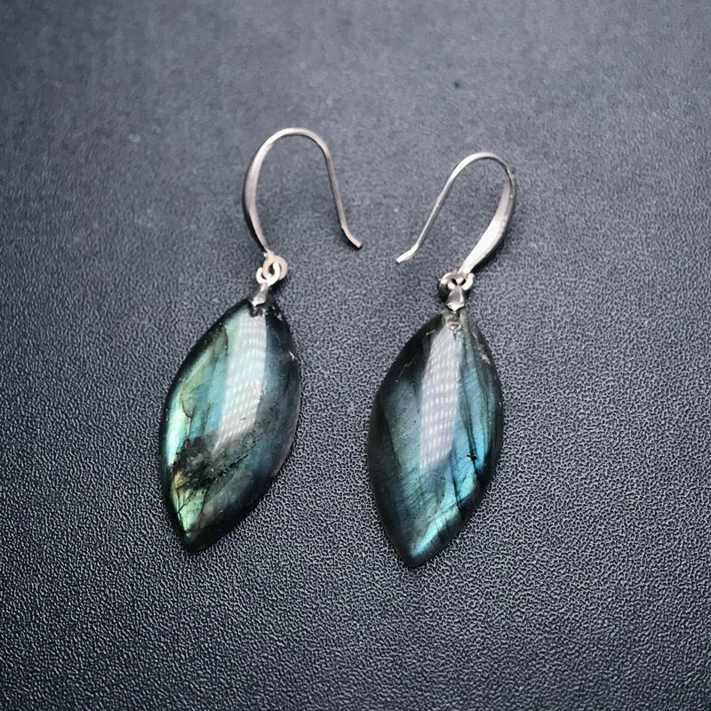 Boucles d'oreilles - Labradorite - Aurenergie FitYoga