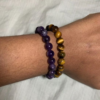Bracelets pierre naturelle | Anti - stress - Aurenergie FitYoga