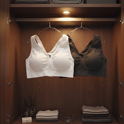 Brassiere sport femme blanche ou noire