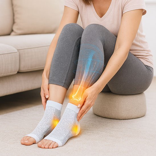 Chaussette de compression respirantes yoga fitness