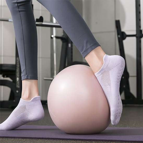 Chaussette yoga rose fitness femme