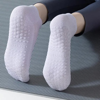 Chaussette yoga rose fitness