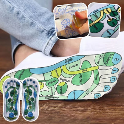 chaussettes massage réflexologie plantaire relaxation yoga