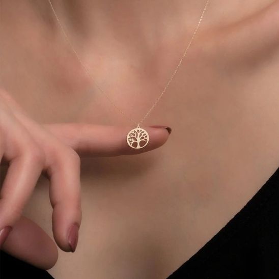 Collier arbre de vie | Finesse élégante - Aurenergie FitYoga