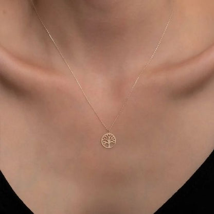 Collier arbre de vie | Finesse élégante - Aurenergie FitYoga