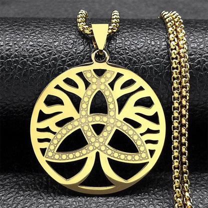 Collier arbre de vie | Porte - bonheur - Aurenergie FitYoga