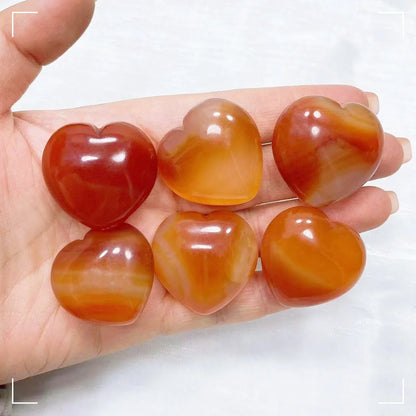 Pierres naturelles oranges cornaline – énergie et équilibre émotionnel