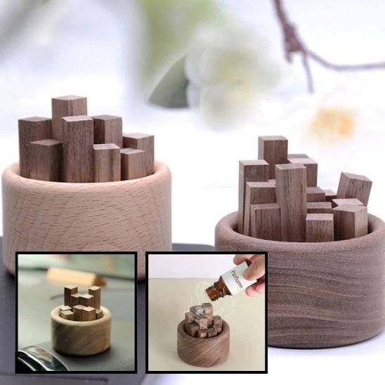 Diffuseur huile essentielle en bois sapin de Sibérie