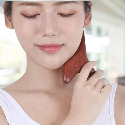 gua sha bois naturel massage visage
