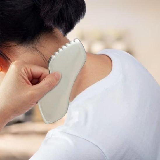 gua sha massage nuque