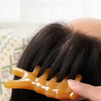 gua sha peigne cuir chevelu
