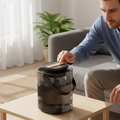 Humidificateur d'air​ design salon
