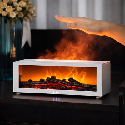 Humidificateur d'air flamme zen ambiance spa