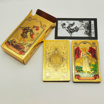 jeu de tarot soleil jaune