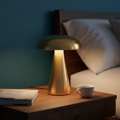Lampe champignon de bureau LED 