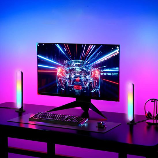 Lampe de bureau LED RGB