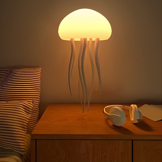 Lampe de chevet design méduse lumière