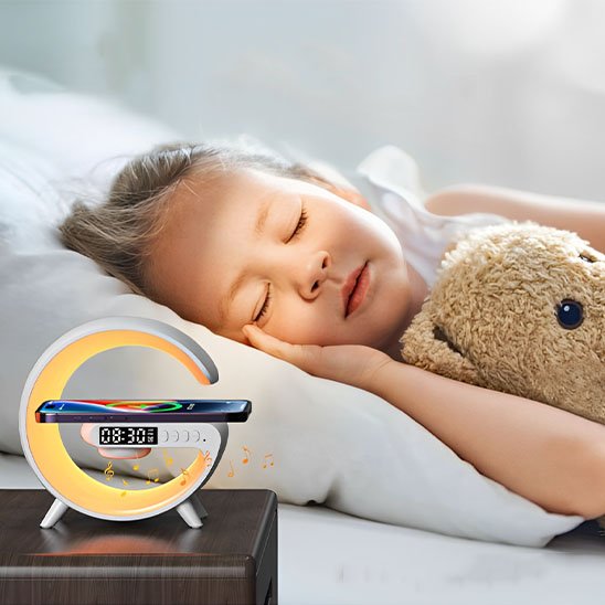 lampe de chevet design réveil zen veilleuse