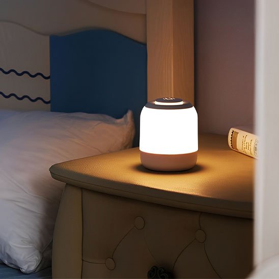 Lampe de chevet tactile veilleuse rechargeable zen