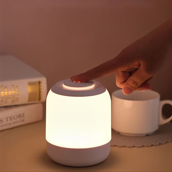 Lampe de chevet tactile rechargeable