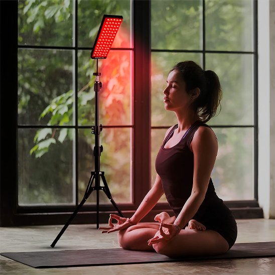 Lampe pour luminothérapie yoga méditation
