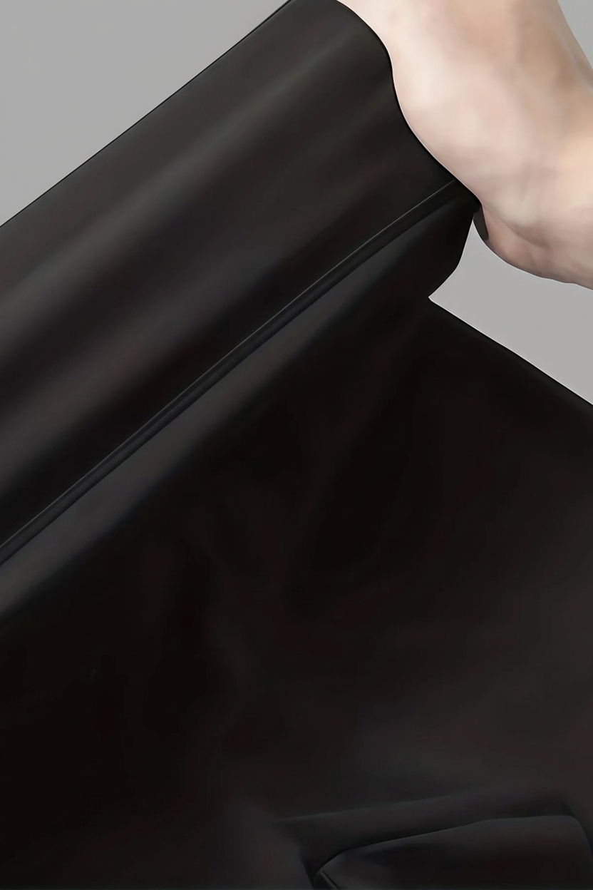 LEGGING SPORT EVASE tissu élastique noir – matière respirante