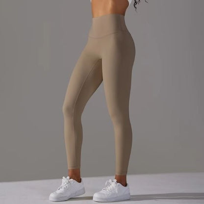 Legging sport femme confort kaki