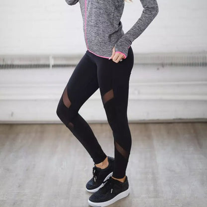 Legging sport noir femme design respirant