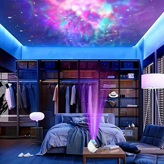 Projecteur Led galaxie - Ambiance relaxante dans une chambre