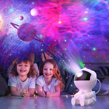 projecteur led astronaute veilleuse enfant galaxie ciel étoilé lampe de chevet