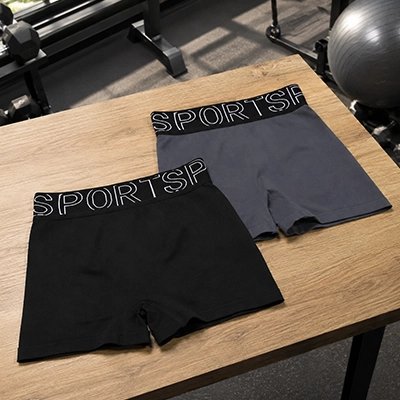 Short femme de sport gris ou noir